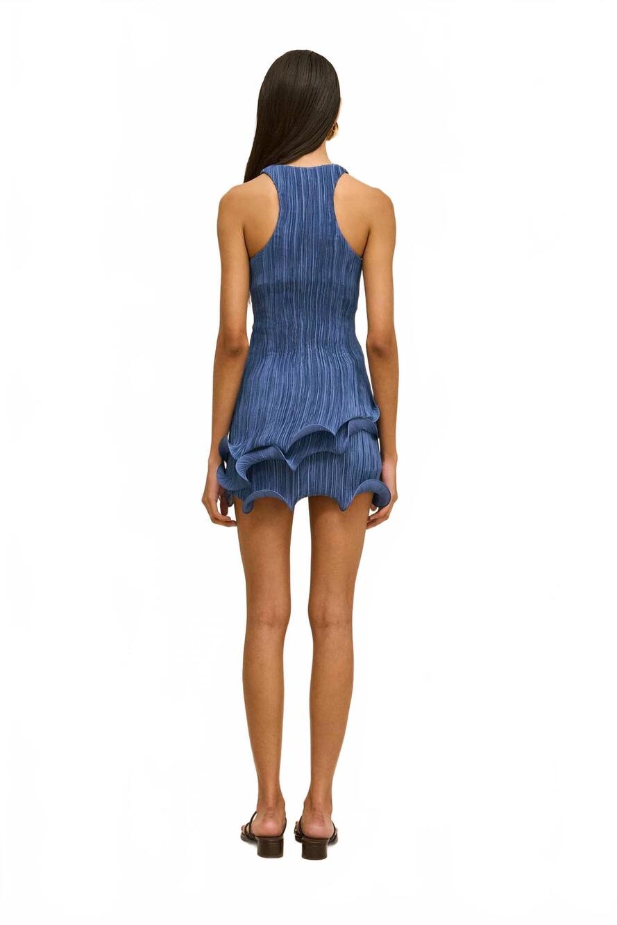 NEW CULT GAIA marsa sleeveless dress in tide - Picture 3 of 3